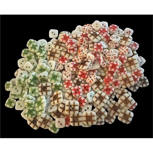 A large bag lot of division one china buttons
