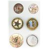 Image 1 : A partial card of division one assorted pearl buttons