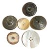 Image 8 : A partial card of division one assorted pearl buttons
