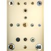Image 1 : A card of division one pearl pictorial buttons
