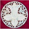Image 2 : A small card of division three pierced pearl buttons
