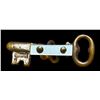 Image 1 : A division one realistic brass and pearl button