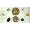 Image 1 : A partial card of div. 1 & 3 assorted material buttons
