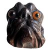 Image 2 : A division one carved realistic shaped wood button