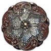 Image 1 : A division one lacy glass button