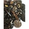 Image 2 : A nice bag lot of assorted black glass buttons