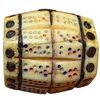 Image 2 : A Rare natural material Barrel shaped button
