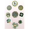 Image 1 : A small card of div. 1 & 3 assorted material buttons