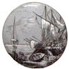 Image 2 : A set of division one pictorial porcelain buttons