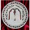 Image 2 : A small card of division three pierced pearl buttons