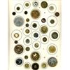 Image 2 : 4 Cards of division one assorted metal buttons