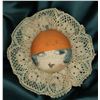 Image 2 : A small card of division three pictorial fabric buttons