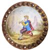 Image 2 : A small card of division one enamel figural buttons