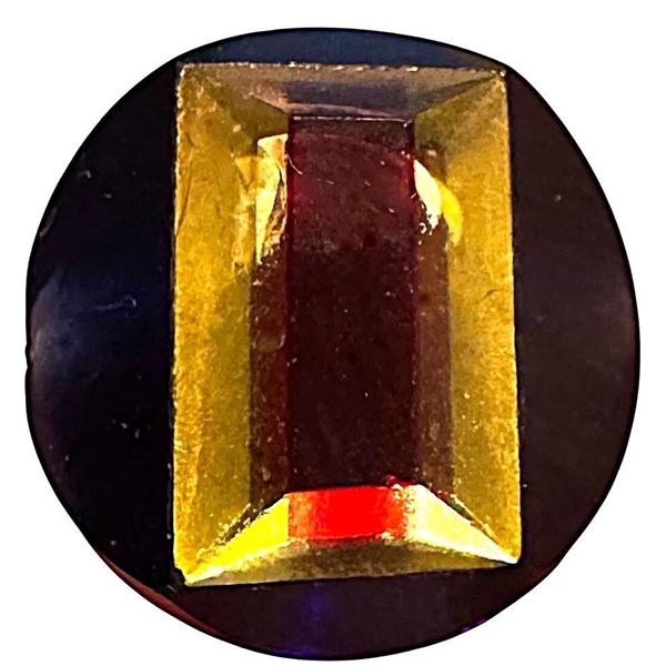 A division one cobalt glass button
