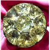 Image 1 : A division one all over crystal glass style button