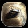 Image 2 : A division one square rock crystal button