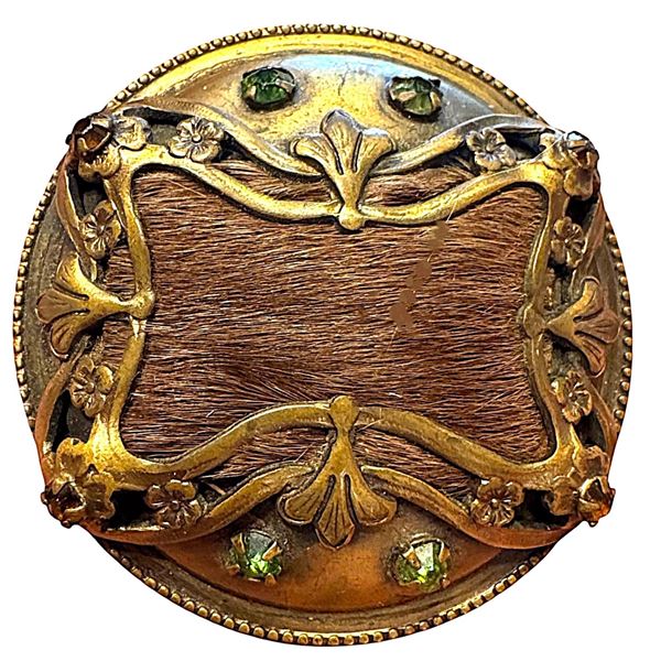 A Very RARE division one jeweled button