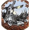 Image 2 : A division one pictorial enamel button