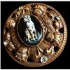Image 2 : A RARE glass in metal division one button