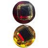 Image 1 : A small card of division one glass buttons