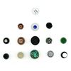 Image 2 : A card of division one Charmstring glass buttons