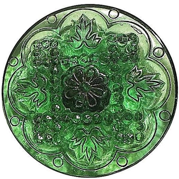 A division one lacy glass button