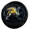 Image 1 : A division three pictorial glass button