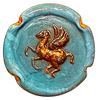 Image 1 : A division three pictorial English glass button