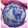Image 1 : A division three hand crafted glass button