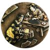 Image 1 : A division one Japanese metal works button