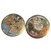Image 2 : A set of division three Satsuma pottery buttons