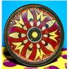 Image 1 : An unusual division one porcelain in metal button