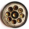 Image 2 : A division one under glass pattern button