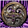 Image 1 : A division one 3 material pearl button