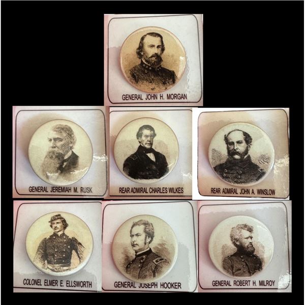 A selection of division three reproduction buttons