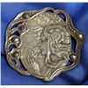 Image 1 : A division one pictorial silver button