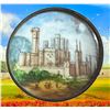 Image 1 : A division one painting under glass button