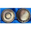 Image 1 : A pair of division one engraved copper buttons