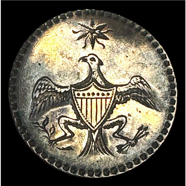 A RARE George Washington Inaugural Button
