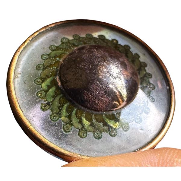 A very RARE division one under glass button