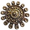 Image 1 : A division one unusual shaped copper button