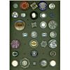 Image 2 : A box lot of assorted plastic carded buttons
