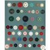 Image 3 : A box lot of assorted material carded buttons