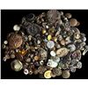 Image 1 : A bag lot of division 1 & 3 assorted material buttons