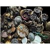 Image 2 : A bag lot of division 1 & 3 assorted material buttons
