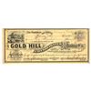 Image 1 : Gold Hill Consolidated Mining Co. Stock Certificate, Cave Creek, Arizona, 1880 [195892]