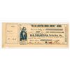 Image 1 : San Augustine Mining Company Stock Certificate--Under Confederate Control [204181]