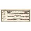 Image 1 : Tombstone Consolidated Gold & Silver Mining Company Stock Certificate, 1881 [201544]