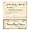 Image 1 : Arizona Mining Stock Certificate Pair: Phoenix MC and Arizona M&MC [195867]