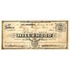 Image 1 : Hill & Hood Mining Company Stock Certificate, Bodie, CA, 1880 [195357]